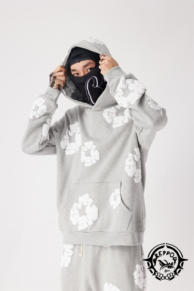 [Including comparative images of RepDog and other seller] 1:1 quality version Kapok Cotton Print Hoodie 12 colors