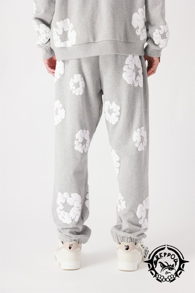 [Including comparative images of RepDog and other seller] 1:1 quality version Irregular-Logo Long Sweatshirt Pants 12 colors