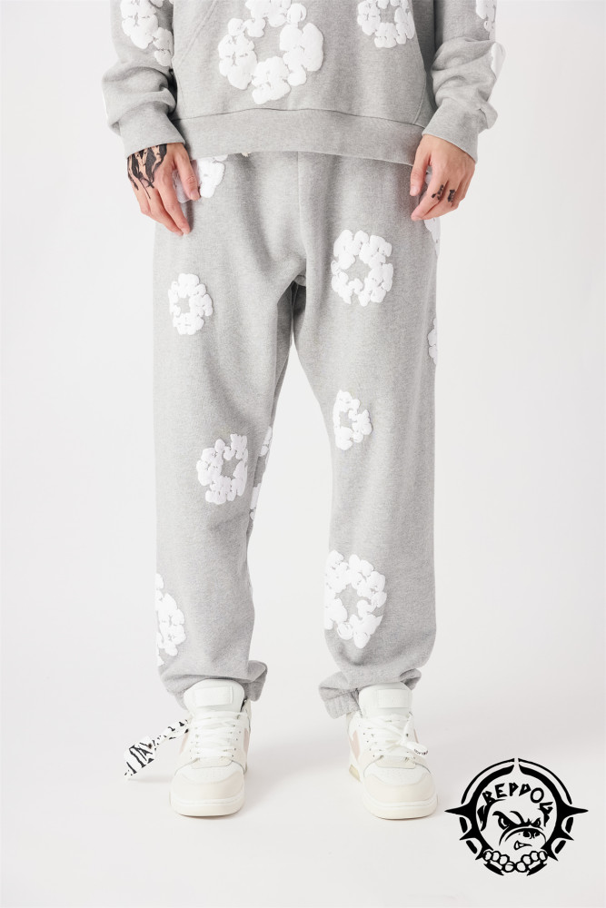 [Including comparative images of RepDog and other seller] 1:1 quality version Irregular-Logo Long Sweatshirt Pants 12 colors