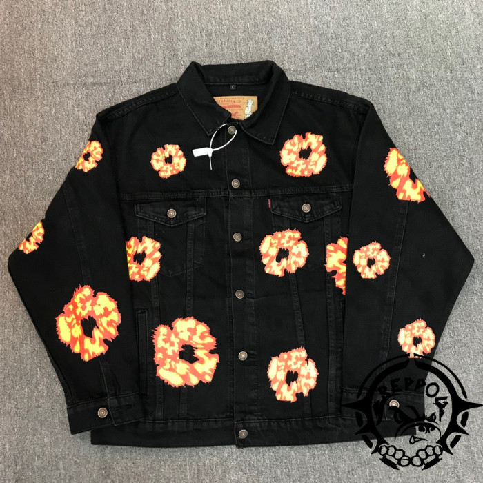 [buy more save more]1:1 quality version Fire Cotton Print Jacket 2 colors