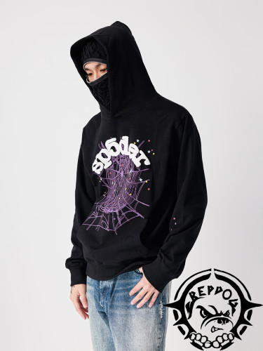 Colorful Star Letter Print Hoodie
