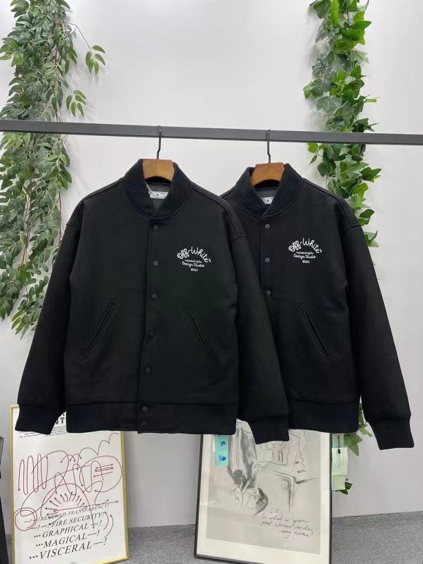 1:1 Quality Version Back Emptystomach Arrow wool down Jacket Black