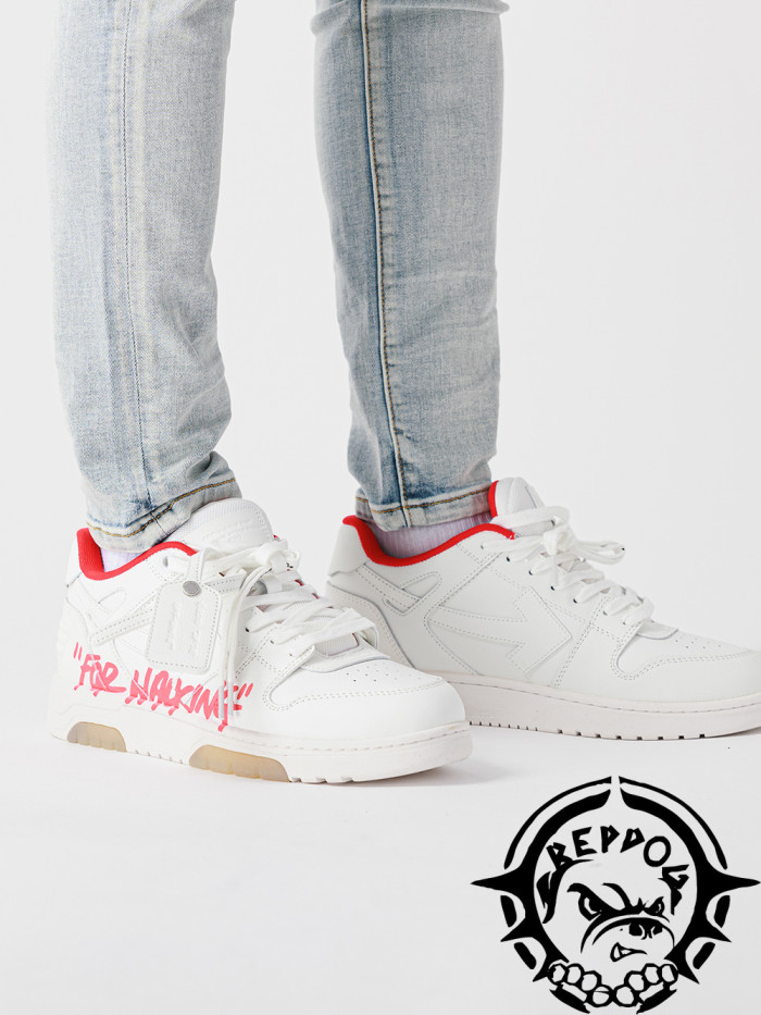 1:1 quality version Pink Letters Pure White boardshoes