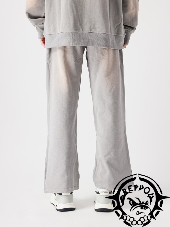 [buy more save more] 1:1 quality version Flame Mud Dye Vintage Casual Micro Pants