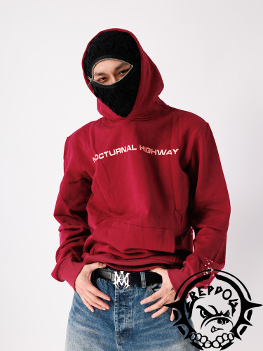 High-end Classic Letter Loose Sweatshirt Hoodie