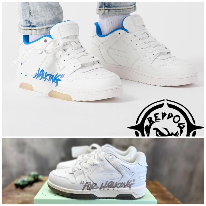 [buy more save more]1:1 quality version Side Creative Alphabet Applique Sneakers 2 Colors