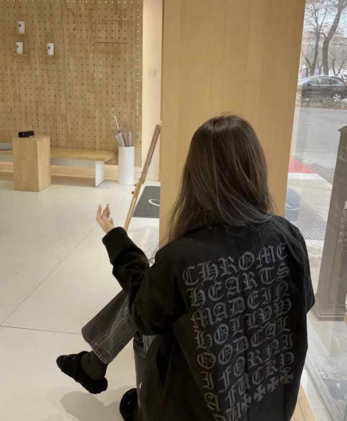 1:1 quality version Canvas Antique Silver Zipper Jacket