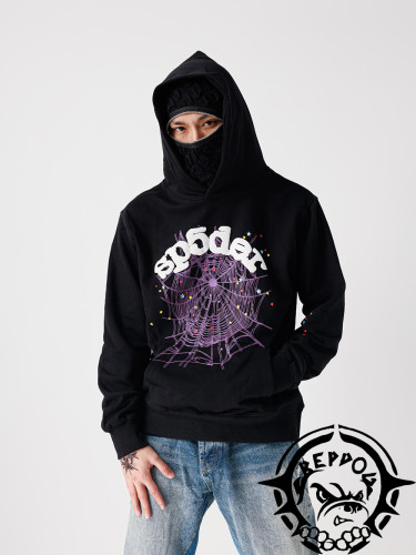 Colorful Star Letter Print Hoodie