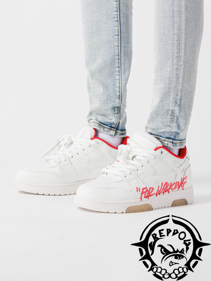 1:1 quality version Pink Letters Pure White boardshoes