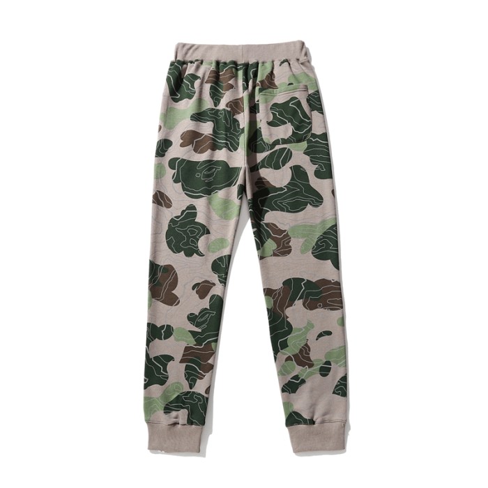 Layered Camouflage Shark Pants 2 colors