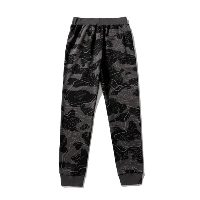 Layered Camouflage Shark Pants 2 colors