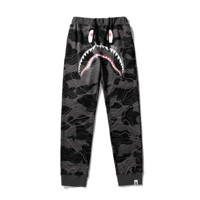 Layered Camouflage Shark Pants 2 colors