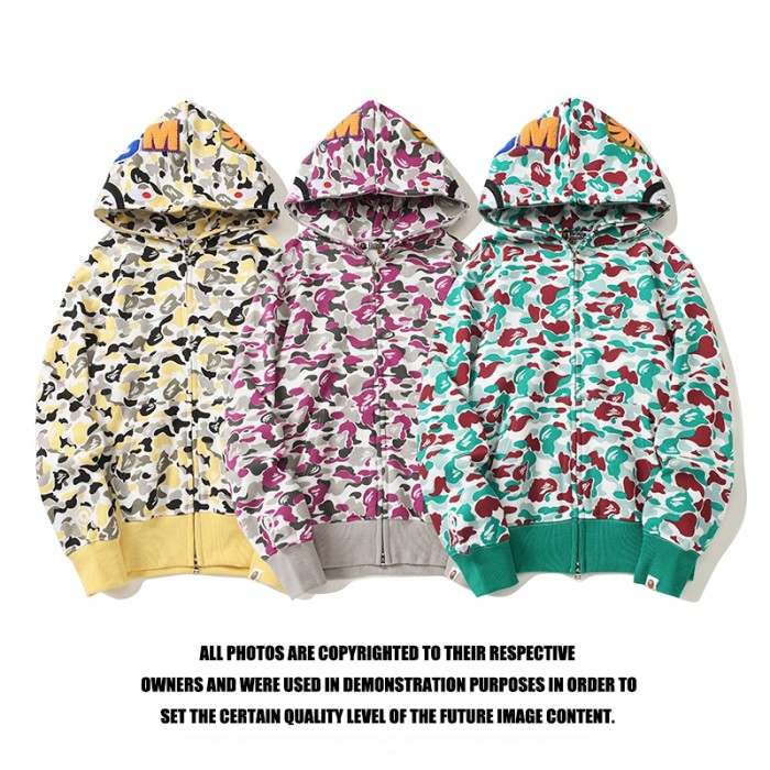 [buy more save more] Shark Head Camouflage Sweatshirt 3 colors