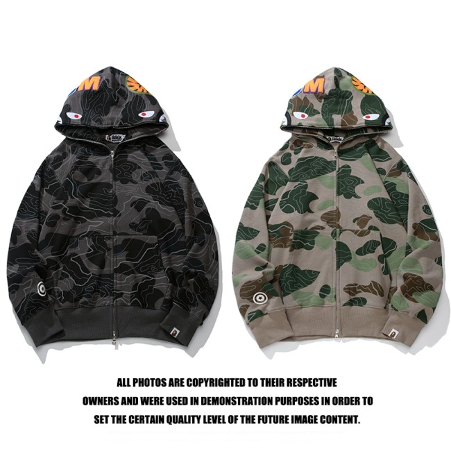Hooded Cartoon Print Letter Hooded Sweatshirt 2 colors