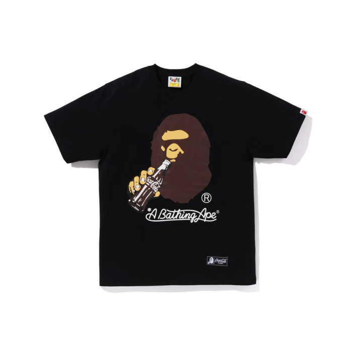 Ape Man Drinking Coke Print tee 3 Colors