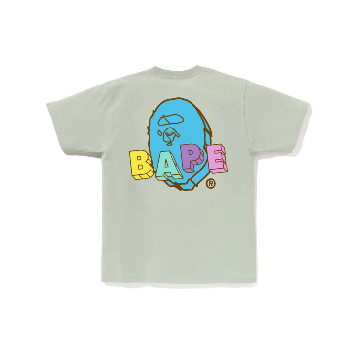 Colorful Letter Print tee 4 Colors