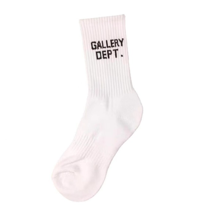Vintage monogrammed embroidered cotton athletic socks 15 colors