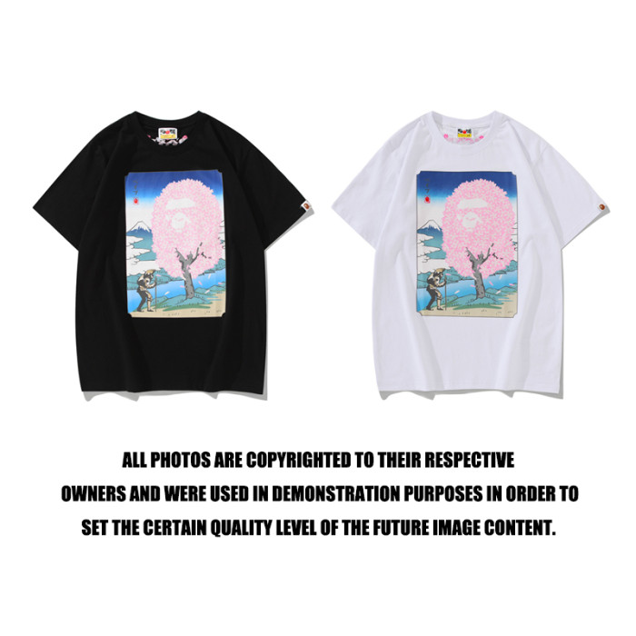 Elderly Tree Print tee 2 Colors