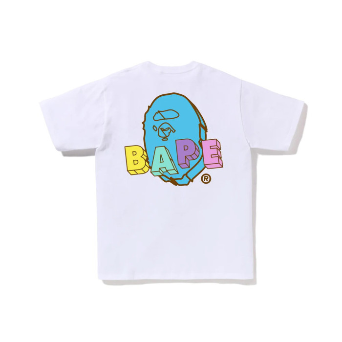 Colorful Letter Print tee 4 Colors