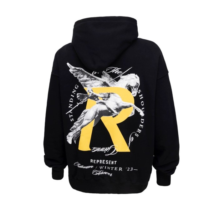 Classic God of War Pegasus Print Hoodie 2 colors