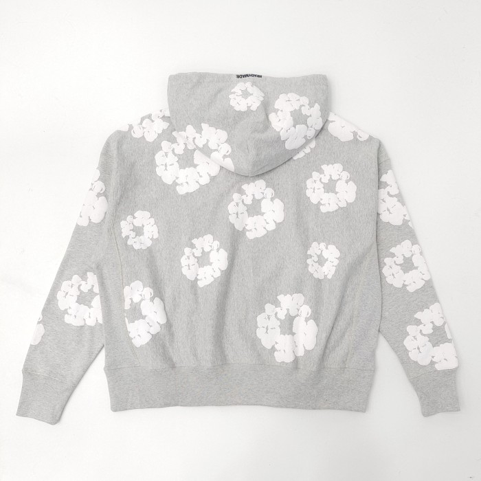 1:1 quality version Trendy full-printed kapok hoodie 2 colors
