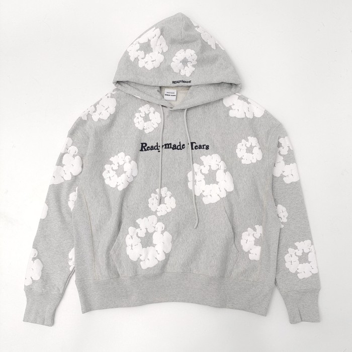 1:1 quality version Trendy full-printed kapok hoodie 2 colors
