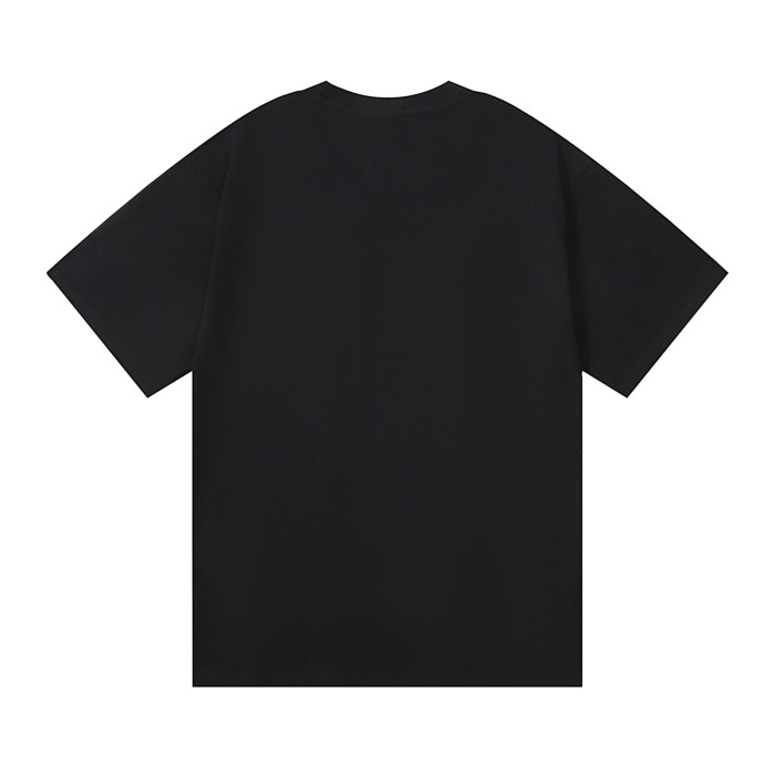 [buy more save more] Cotton Abstract Print Short Sleeve T-Shirt 2 colors