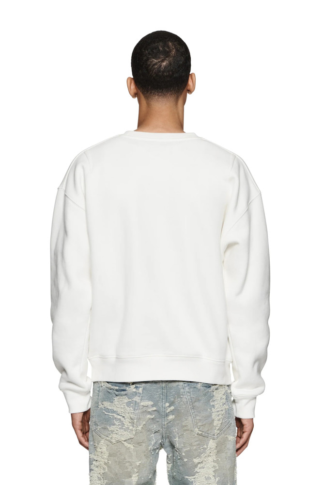 Terry Classic Print Crew Neck Sweatshirt 2 colors
