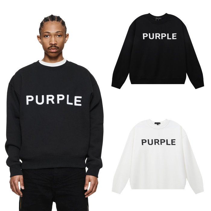 Terry Classic Print Crew Neck Sweatshirt 2 colors