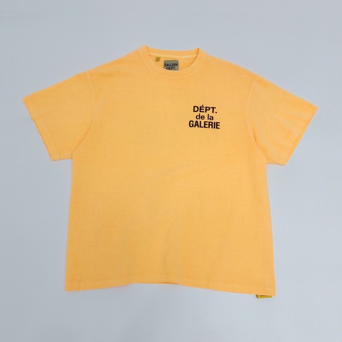 1:1 quality version Fluorescent Letter Print tee 3 colors