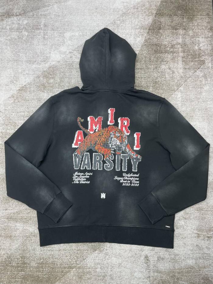 [buy more save more] 1:1 quality version Cotton terry symmetrical printed hooded sweatshirt