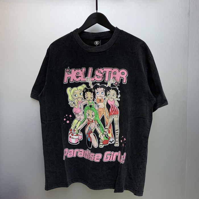 1:1 quality version Anime Character Printed Short Sleeve Tee
