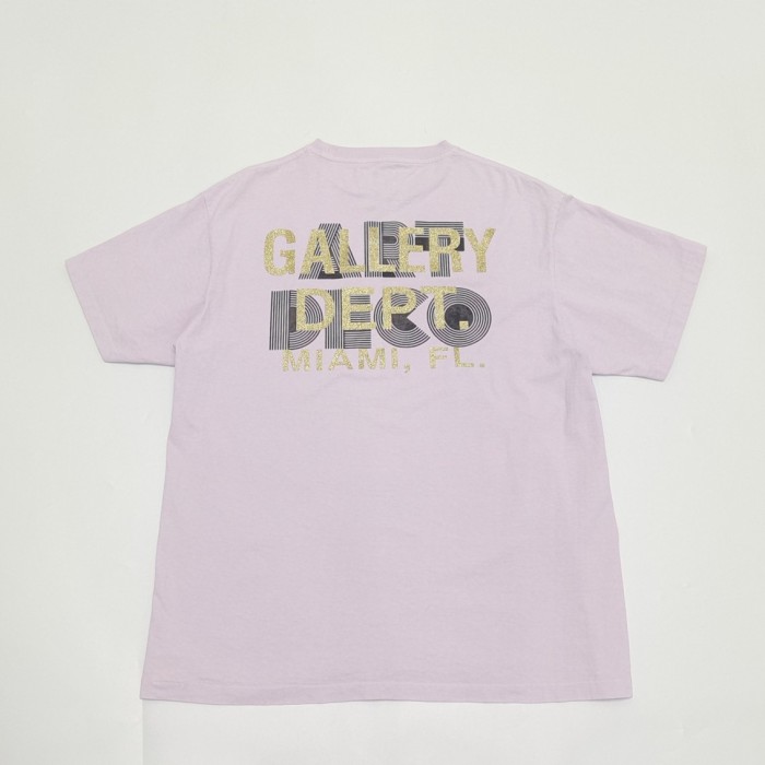 1:1 quality version Cotton Floral Letter Print tee