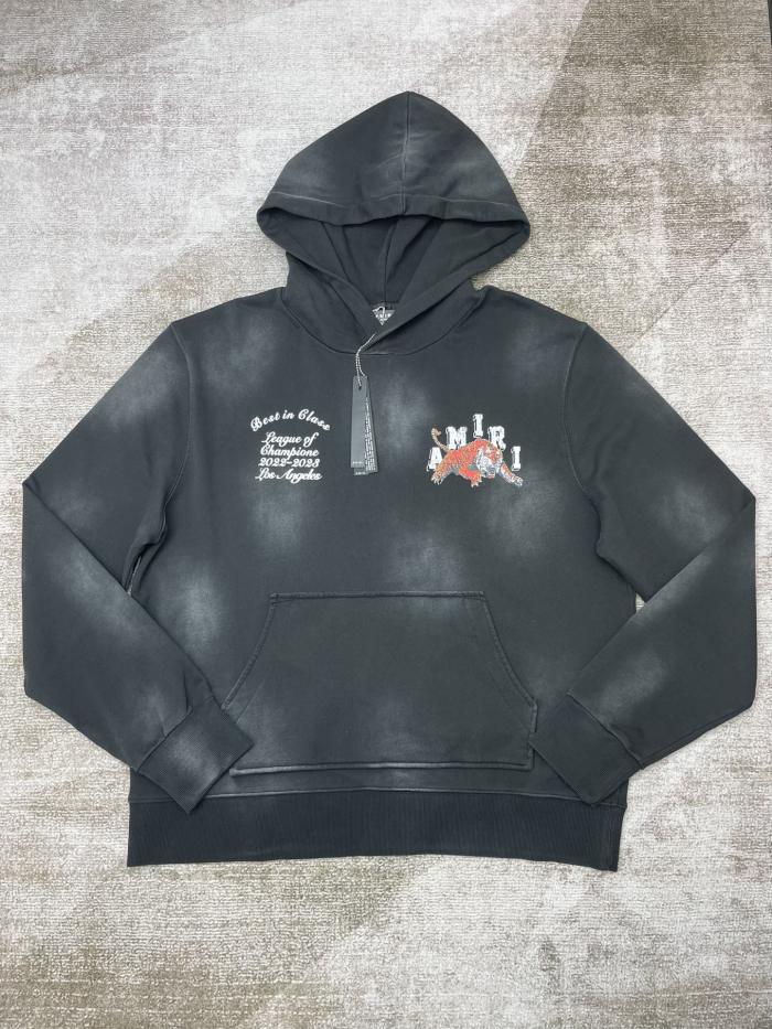 [buy more save more] 1:1 quality version Cotton terry symmetrical printed hooded sweatshirt