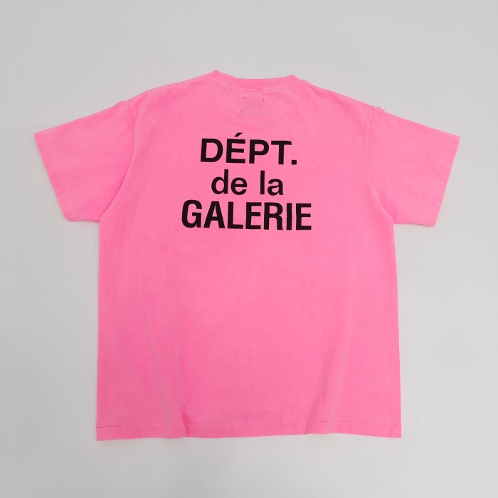 1:1 quality version Fluorescent Letter Print tee 3 colors