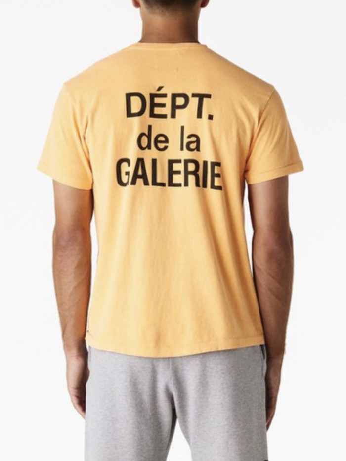 1:1 quality version Fluorescent Letter Print tee 3 colors