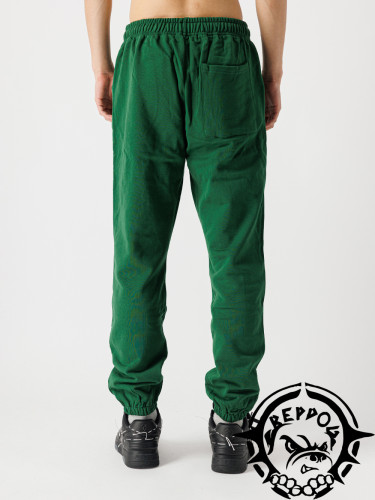 Spider Web White Star English Print Sweatpants