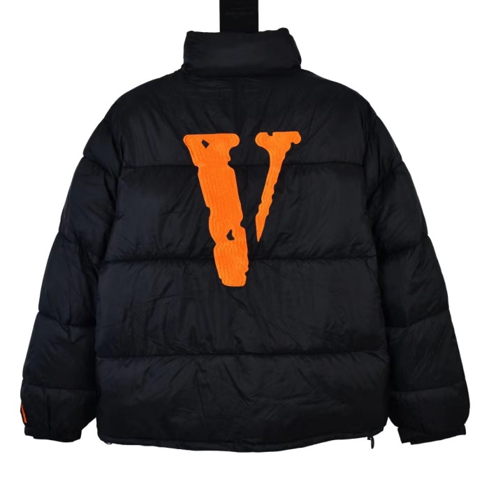 [Buy More Save More] Matte Small Letter Embroidered Cotton Jacket