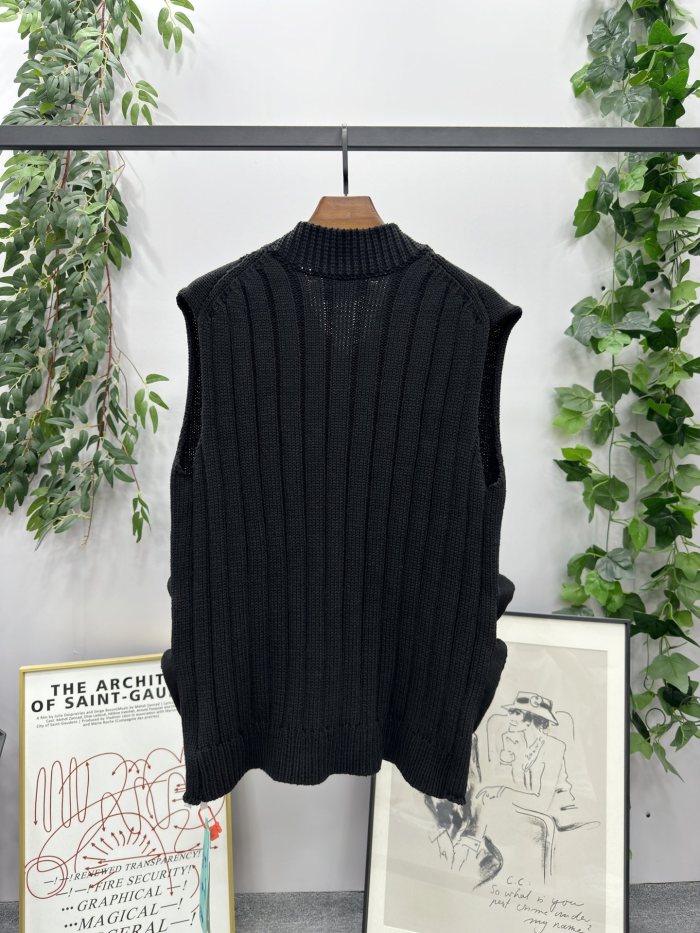 1:1 quality version Functional Work Vest Vest Sweater 2 colors