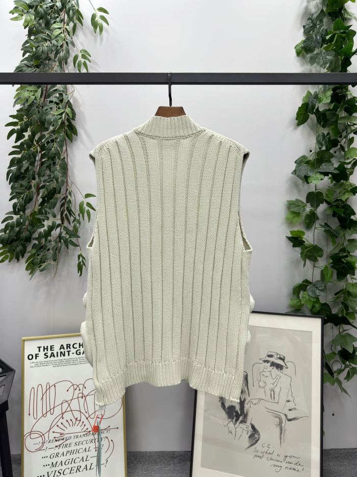 1:1 quality version Functional Work Vest Vest Sweater 2 colors
