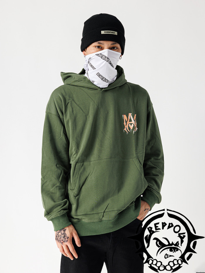 Green Logo Print Sweatshirt