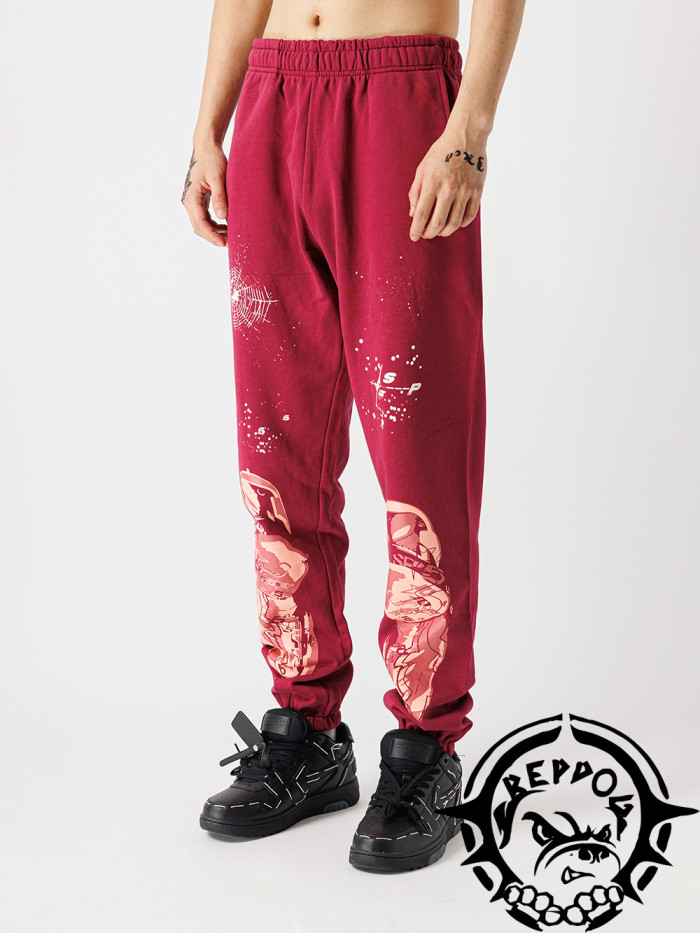 [buy more save more ]High-order Classic Cartoon Loose Sweatpants