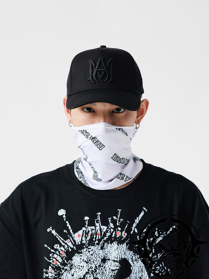 [50% Off] AM Embroidered lettered mesh hat- 18070575