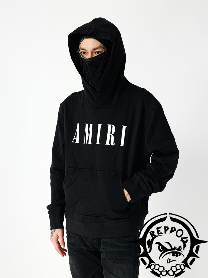 1:1 quality version Basic alphabet hoodie black
