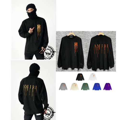 [50% Off]Orange Dissolve letter Print Long sleeves 21078605