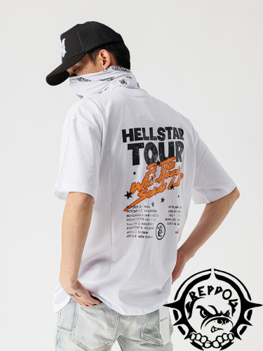 [buy more save more] 1:1 quality version Round the World color print tee 2 colors