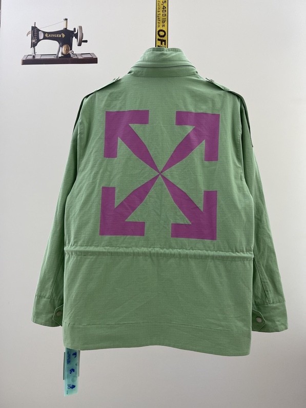 1:1 quality version Military Multi-Pocket Trench Coat Hoodie Jacket