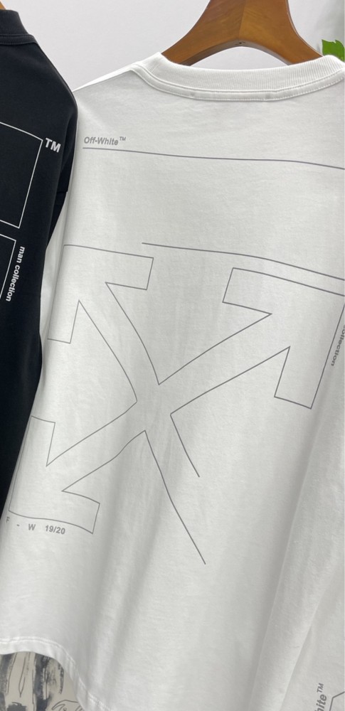 [buy more save more] 1:1 quality version Sketch Mutilated False Two Piece Long Sleeve T-Shirt 2 colors