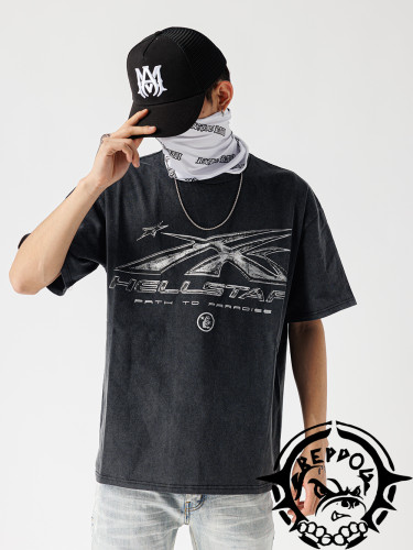 Logo Printed tee Chest Back