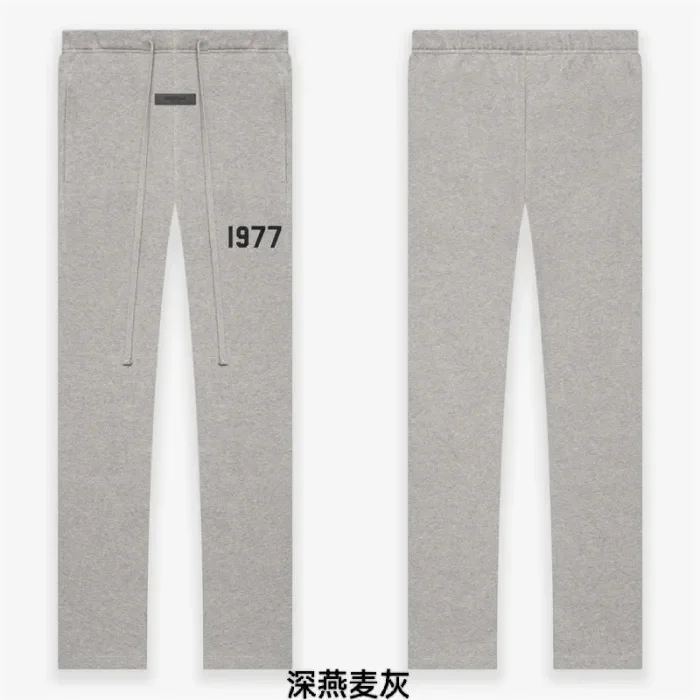 [Big & Tall for weights up to 220 lbs]1:1 quality version 1977 flocking printed Straight cylinder pants
